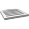 Ekena Millwork Arch Top Surface Mount PVC Gable Vent: Non-Functional, w/2"W x 1-1/2"P Brickmould Frame, 16"W x 42"H GVPAR16X4202SN - alternate 2